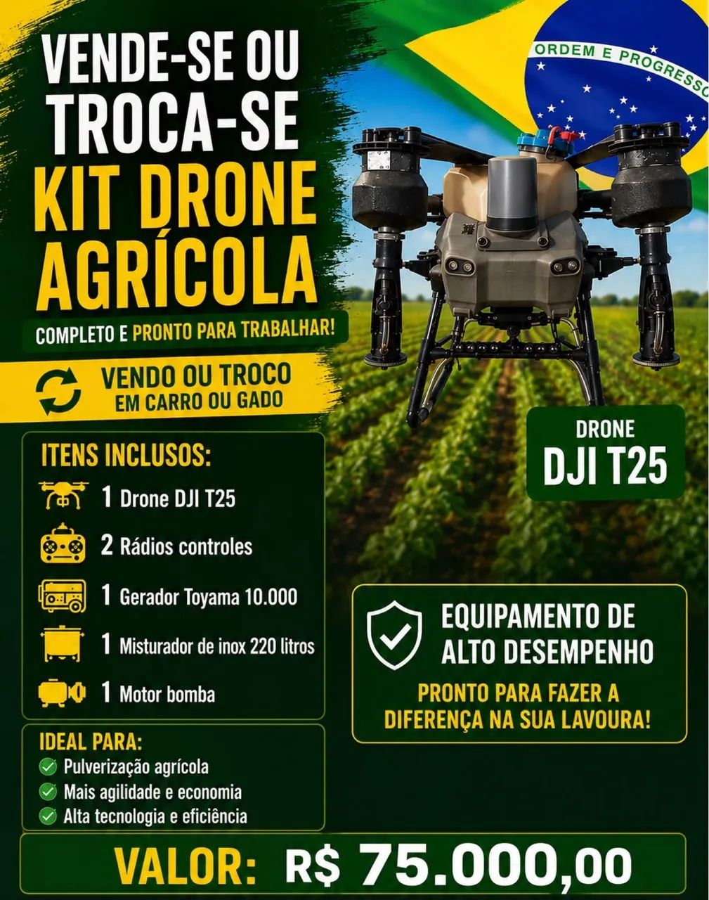 Drone agrícola 