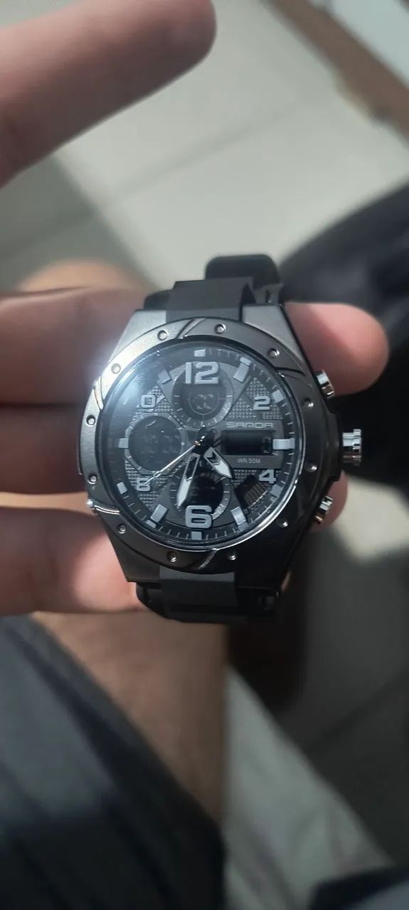 Relógio Feminino Preto SANDA