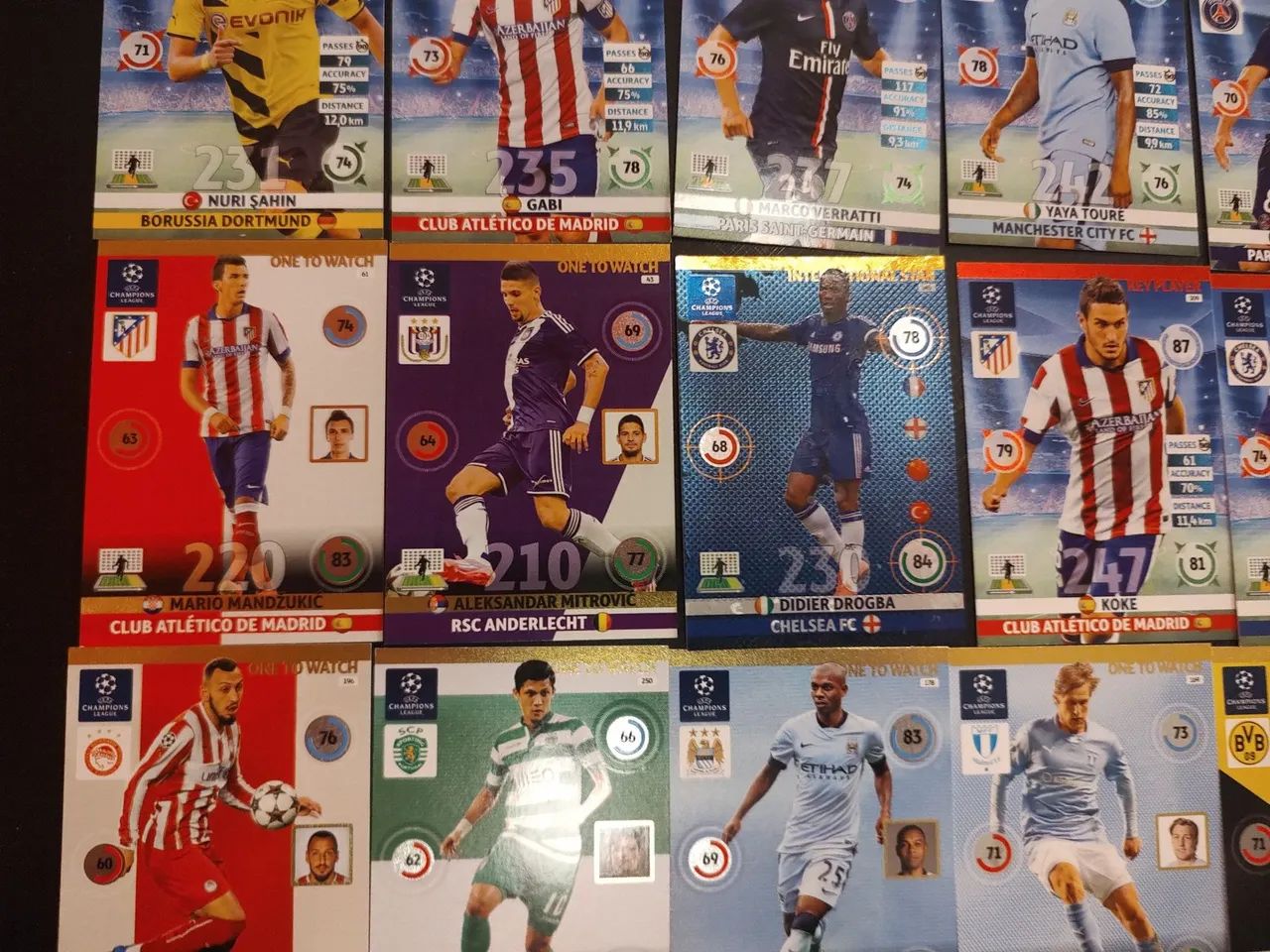 lote PANINI ADRENALYN XL UEFA CHAMPIONS LEAGUE 2014/2015 - Foto 3