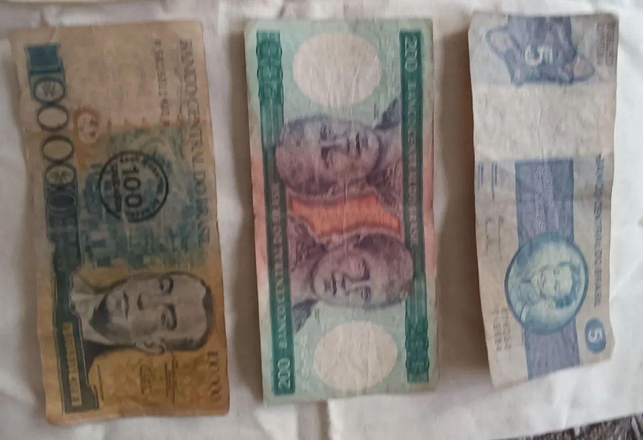 Lote de 6 cédulas de cruzeiros e cruzado  - Foto 3