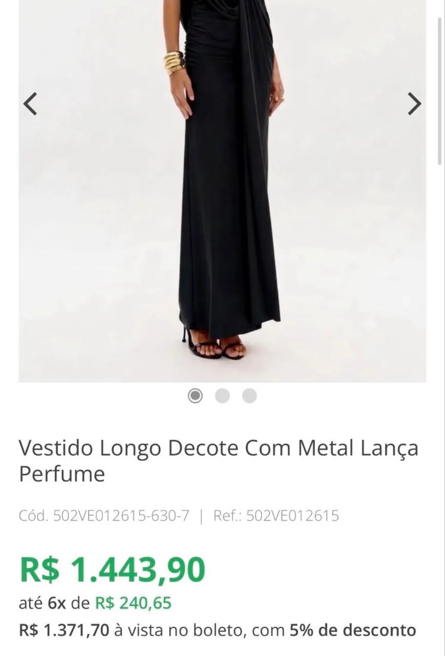 Vestido de Festa longo  - Foto 3