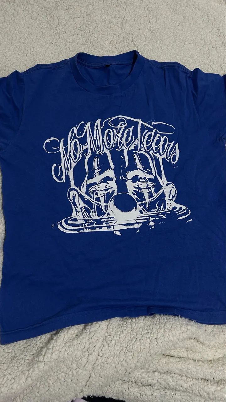 Camiseta mundo m azul