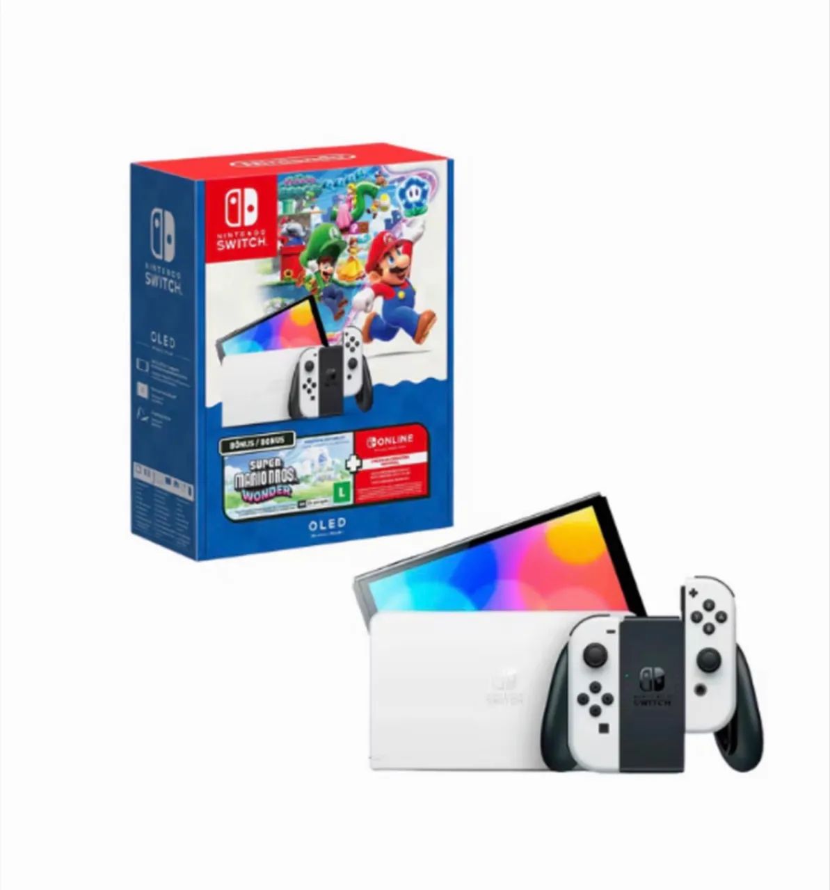 Nintendo Switch Oled - Consoles de Vídeo Game - Nova Brasília