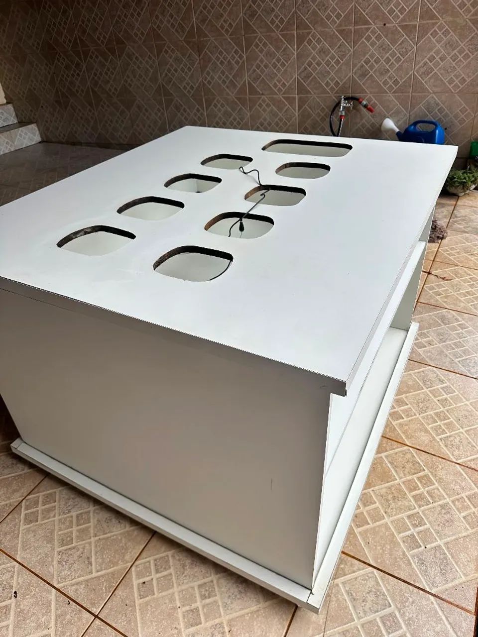 CARRINHO DE EVENTOS - DESMONTÁVEL - COM CUBAS E TAMPAS 