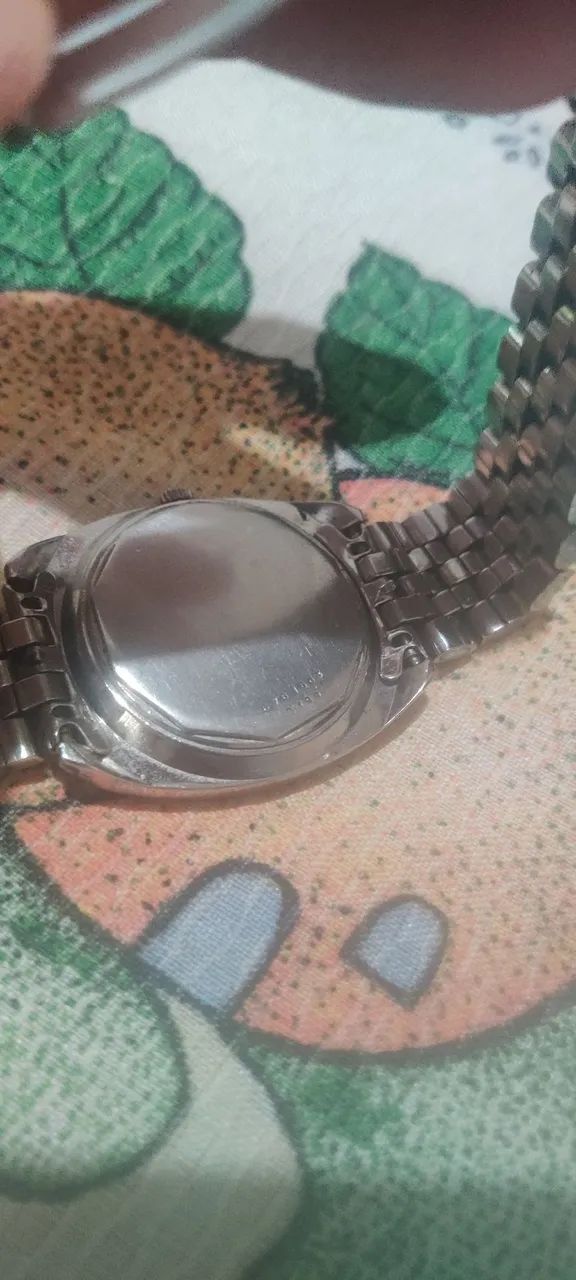 Mido vintage funcionando normalmente todo em aço inox automático original  - Foto 3