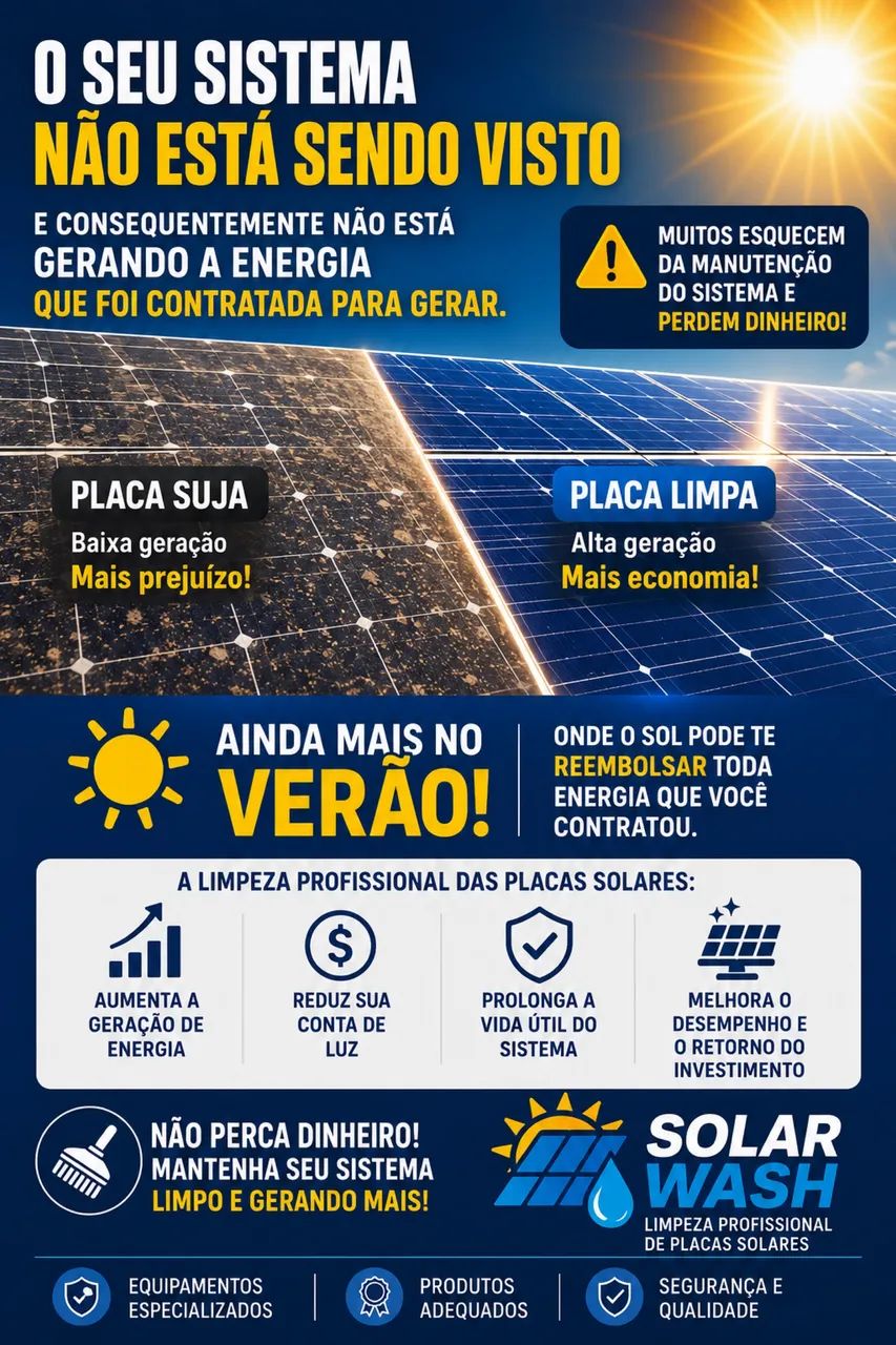 Limpeza de placa solar - Foto 4