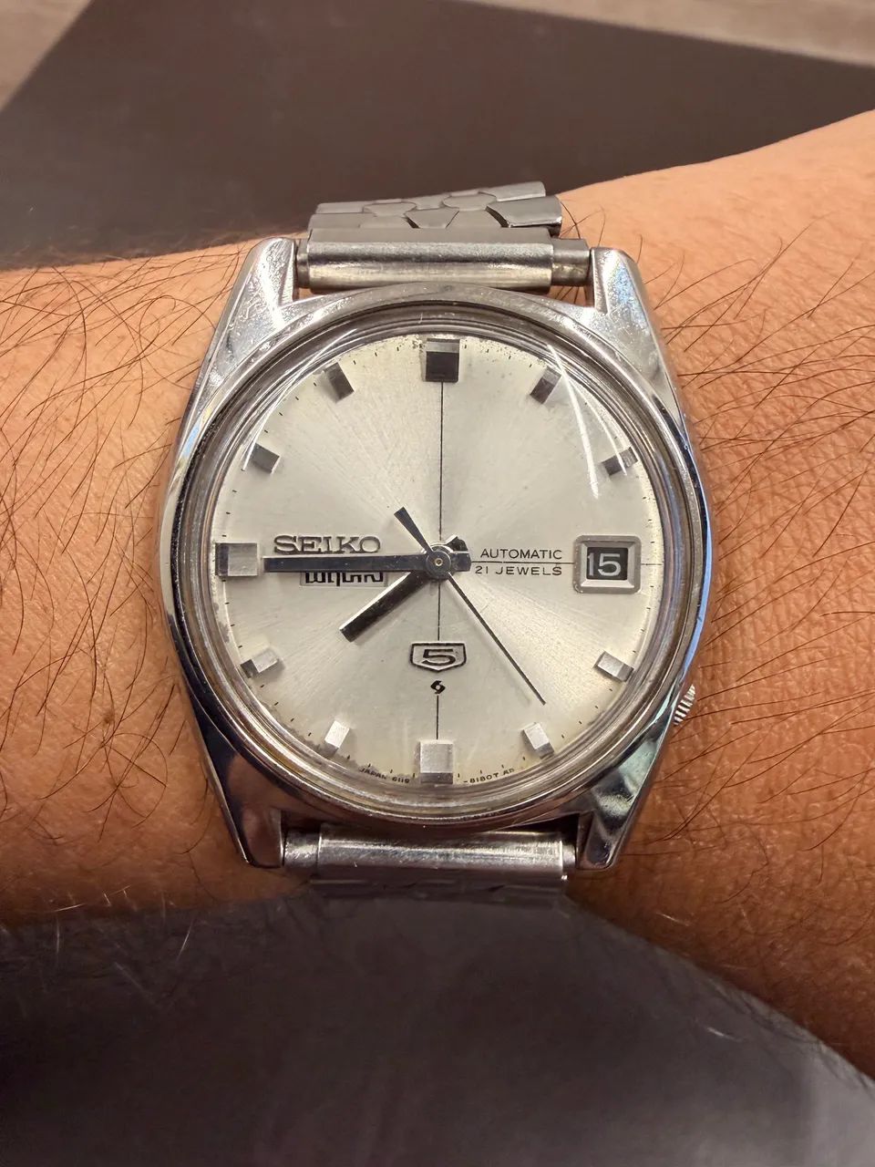 Seiko 5 Automatic 6119-8095 - Março de 1970 - Calendário Tailandês - Foto 3