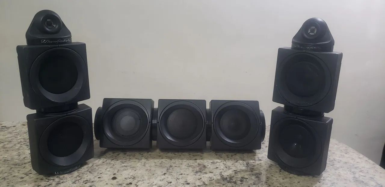 Kit 05 Caixas Inglesas WHARFEDALE Som Inclivel  - Foto 4