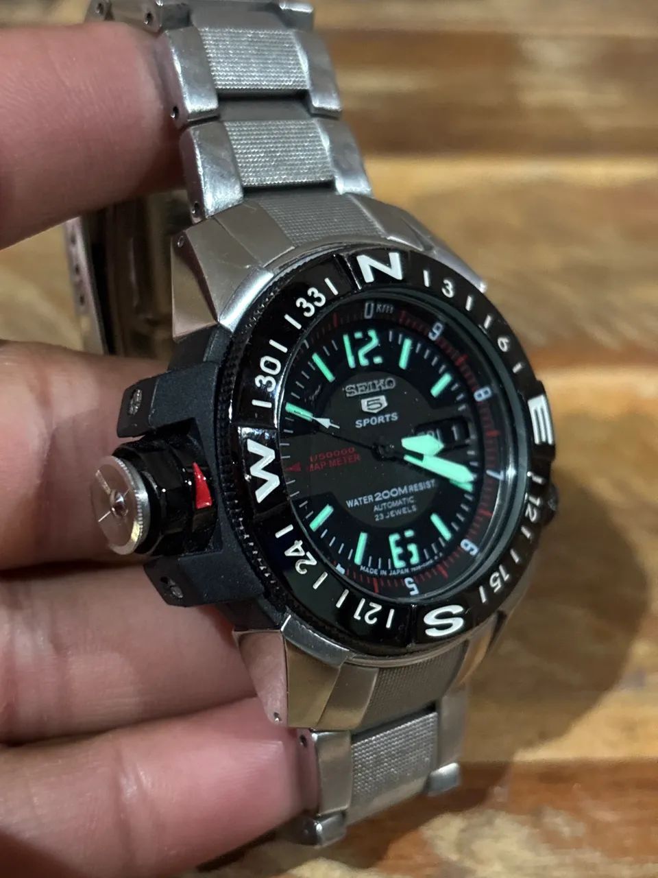 Relógio Seiko Map Meter - Foto 2