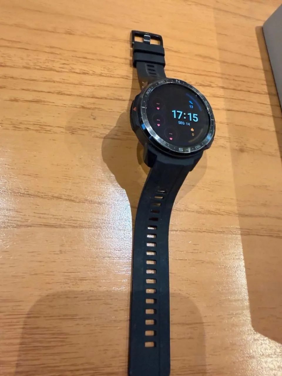 Smartwatch Honor Gs Pro Preto original - Resistente e Impecável (+ pulseira brinde) - Foto 3