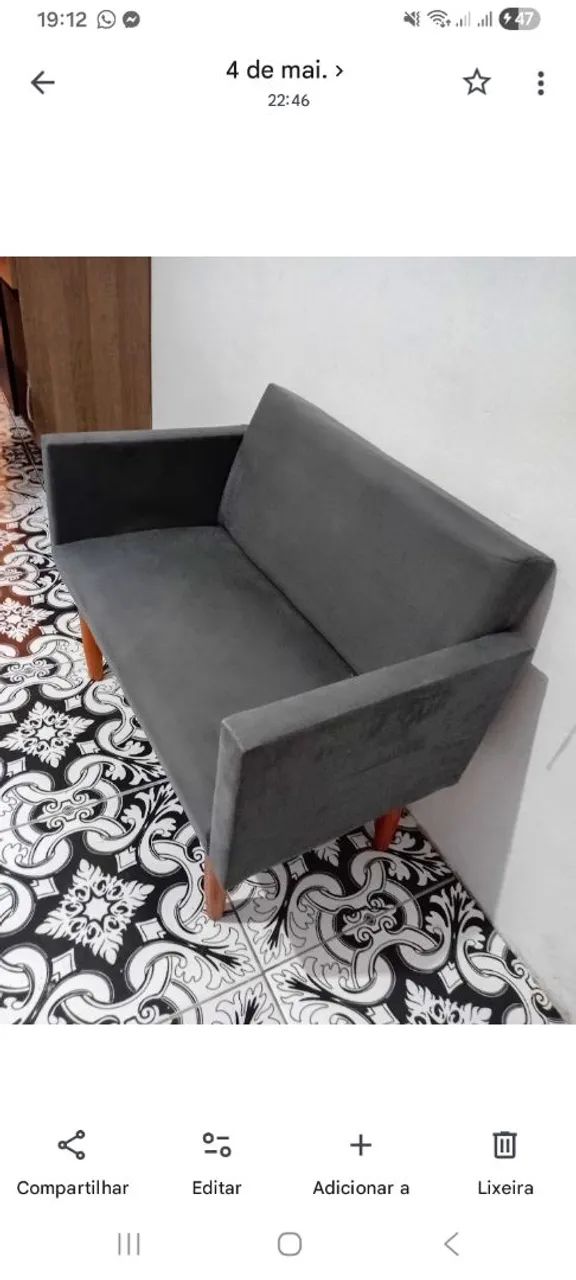 Namoradeira usada poucas vezes  - Foto 2