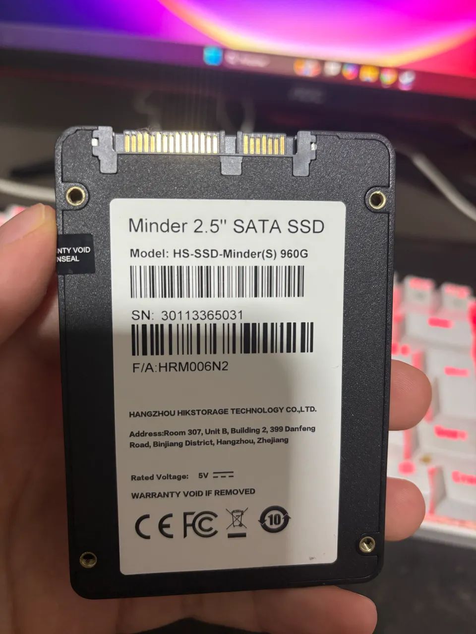 SSD Sata 960GB Hikvision - Armazenamento - Bigorrilho, Curitiba