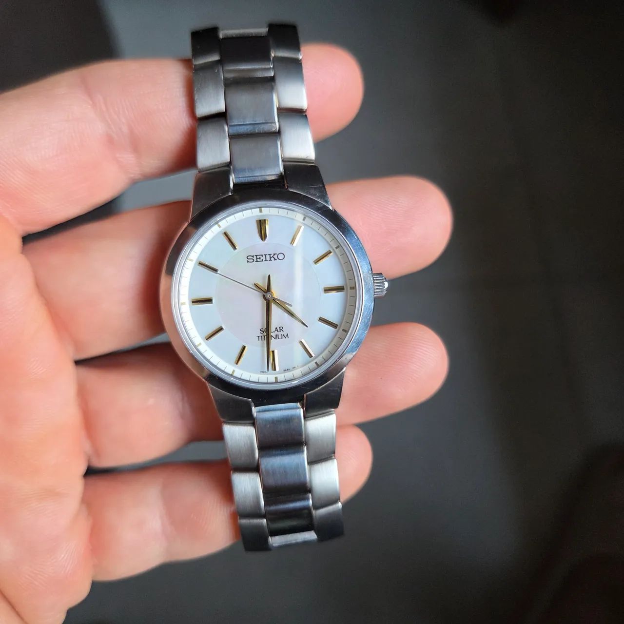 Relogio seiko solar titanium - Foto 2