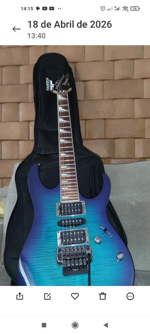 Guitarra Ibanez rg370 fmz - Foto 5