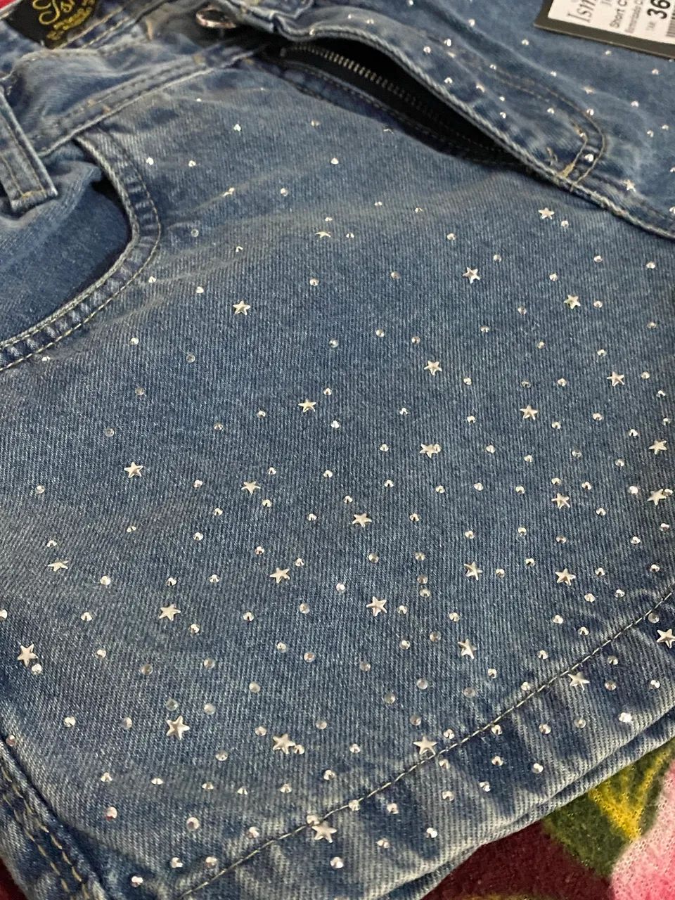 Short jeans n 36 novo - Foto 3