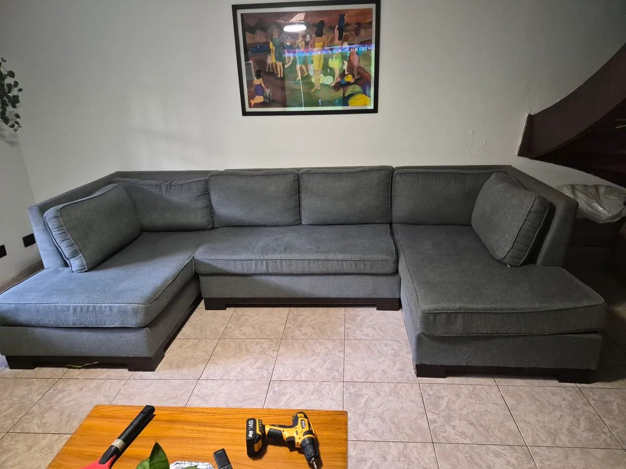 Sofá modular em U - Foto 2