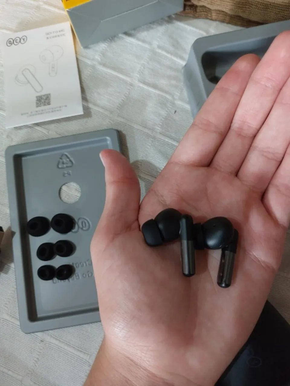 Fone Bluetooth QCY T13 ANC - Cancelamento Ativo de Ruído - Foto 2