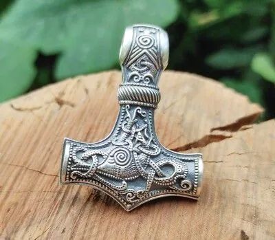 Pingente Viking prata 925 - Foto 3