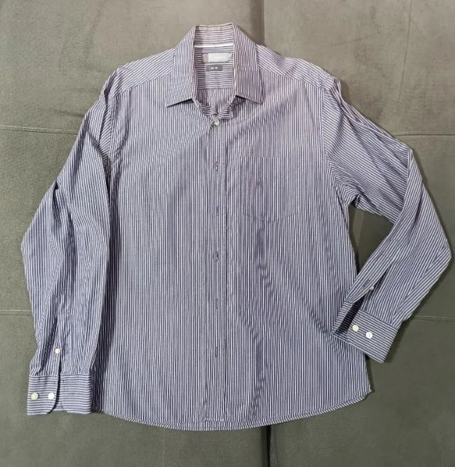 Camisa 100% algodão da marca Luigi Bertolli - Tamanho G