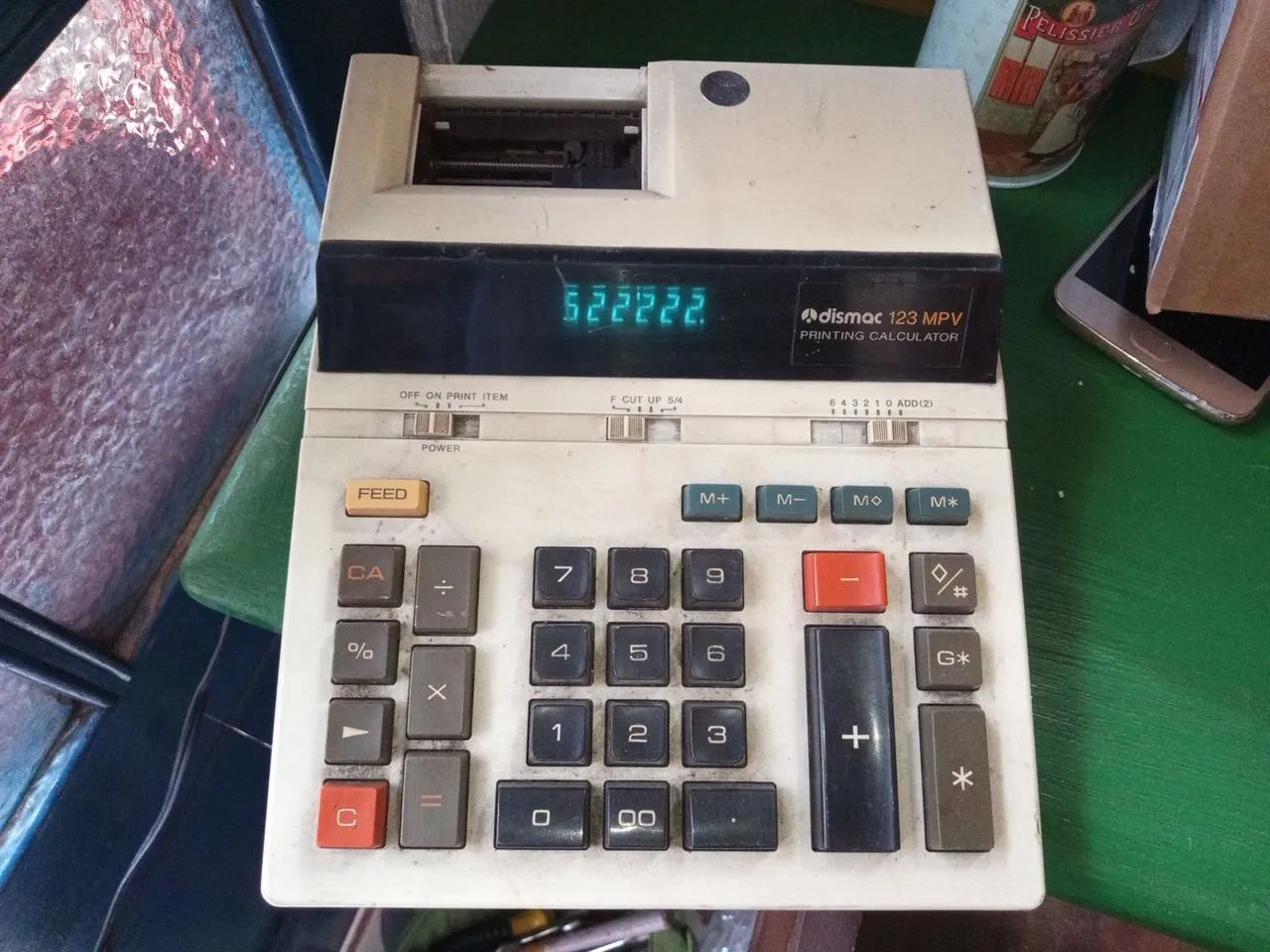 Calculadora antiga  - Foto 3