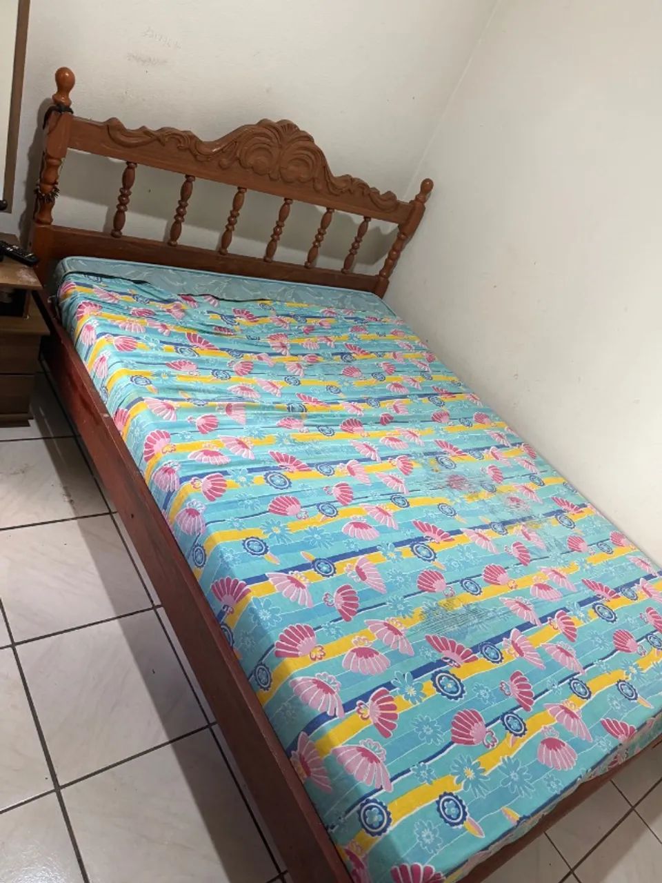 Cama de casal e colchão  - Foto 2