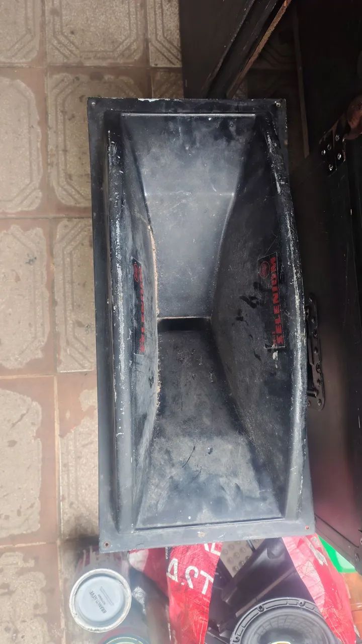 Corneta grande trio com adaptador para driver de 1 polegadas 