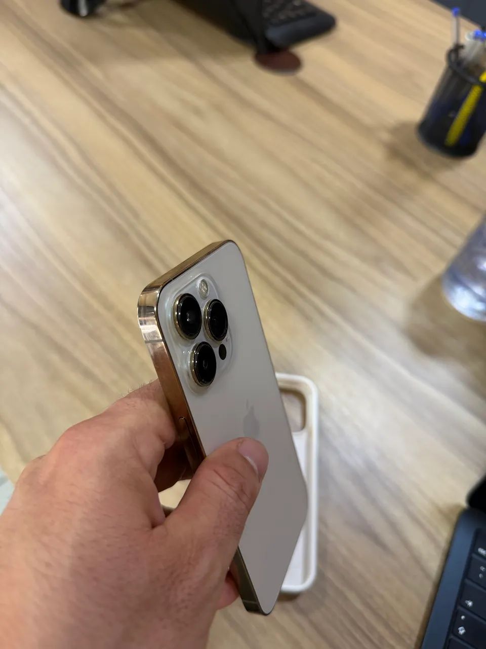 13 Pro 128GB Gold - Foto 2
