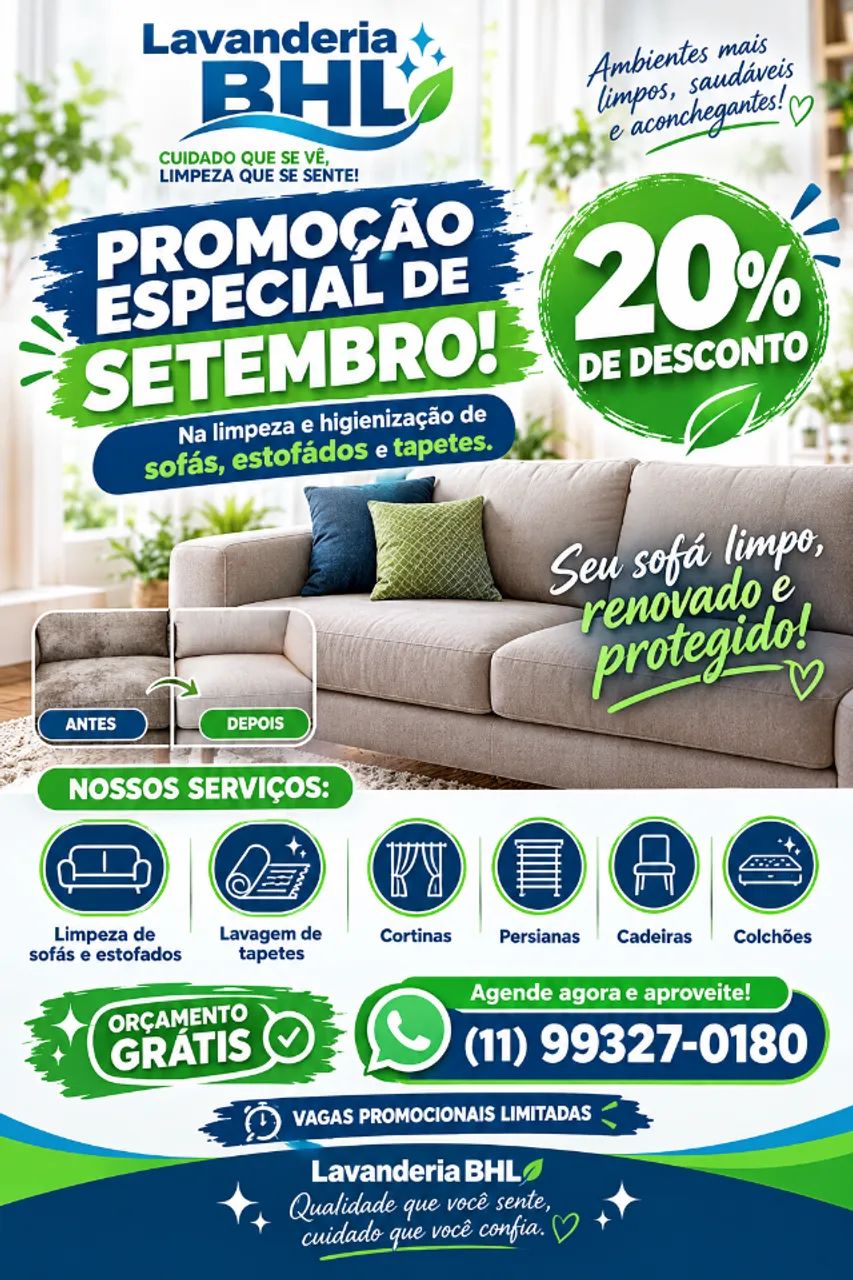 Limpeza de sofá,  tapetes - Foto 5