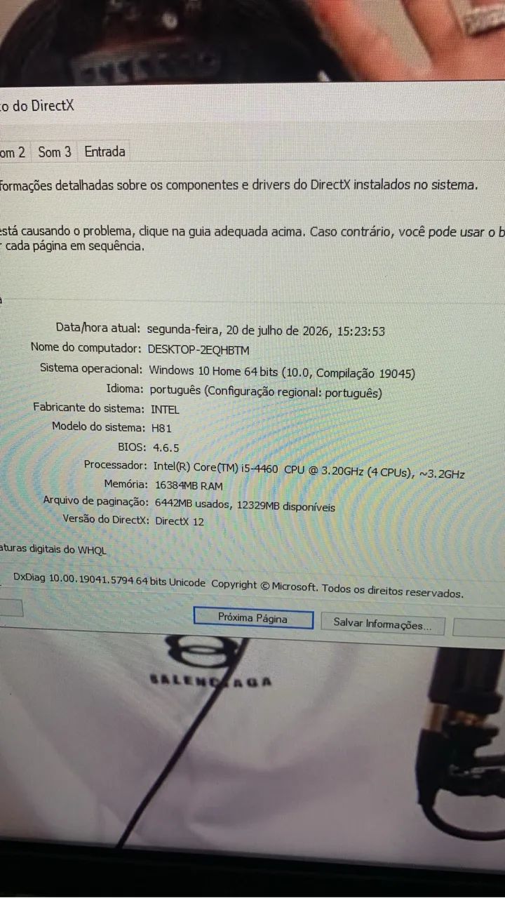 Vendo PC GAMER completo