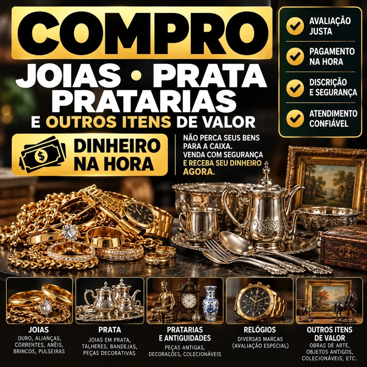 Vendo corrente de ouro e prata 