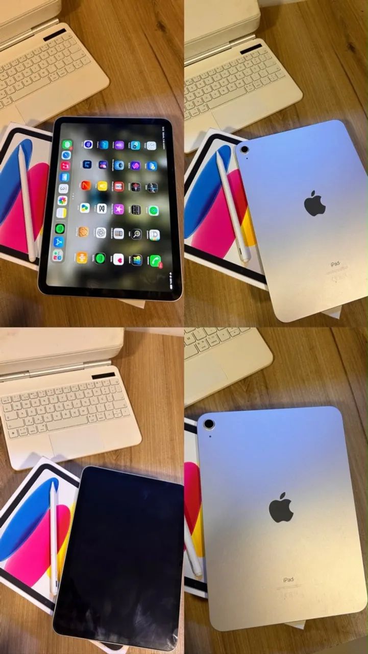 iPad 10, 64GB com caneta e teclado (styllus) - Foto 2