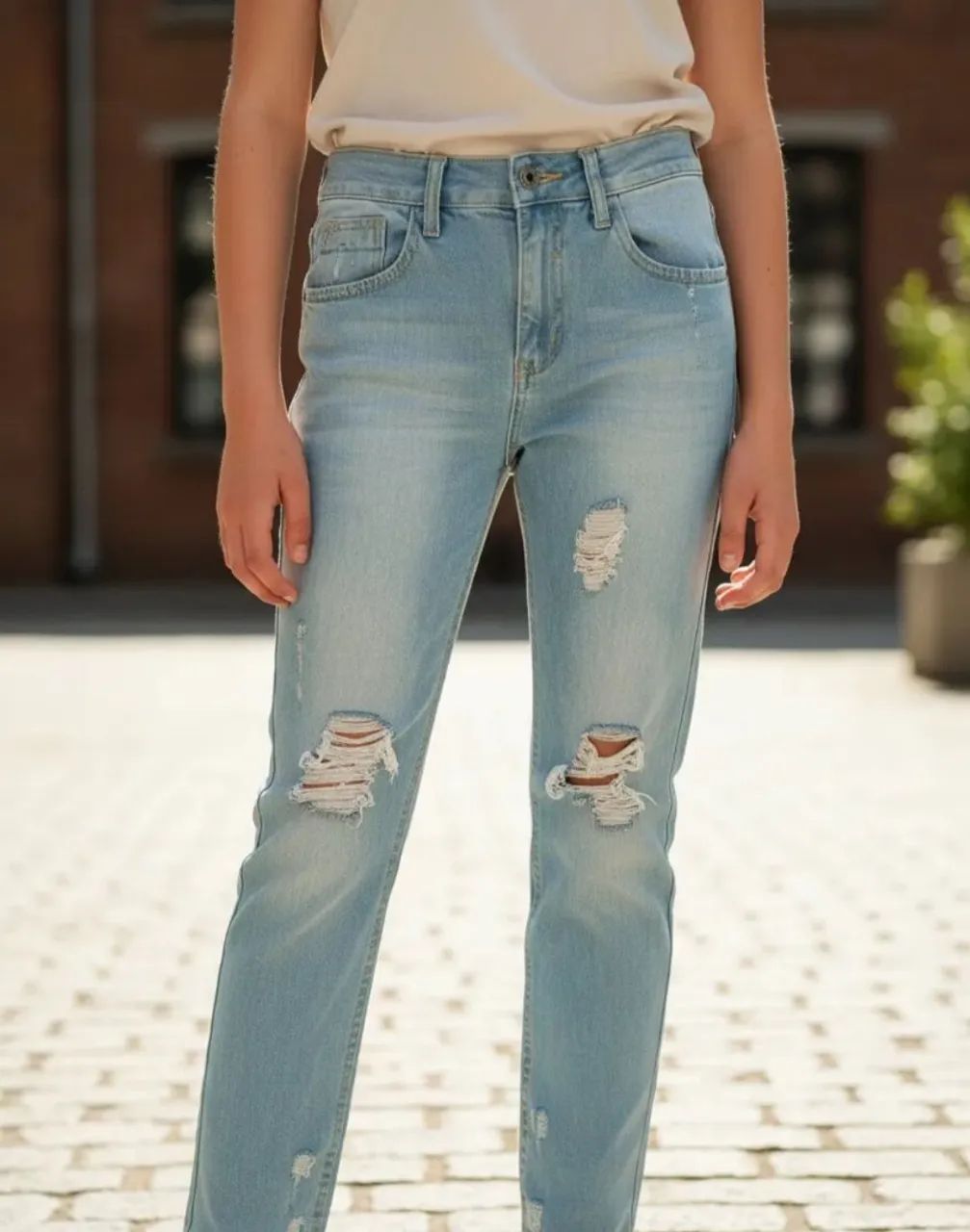 Calça Jeans Feminina 12 Anos C&A