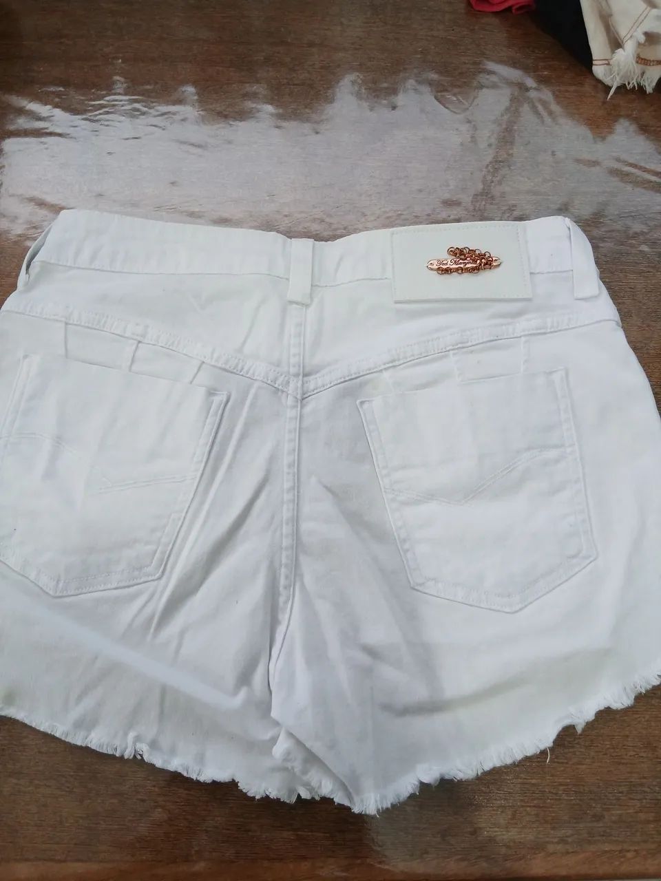 Short branco  - Foto 4