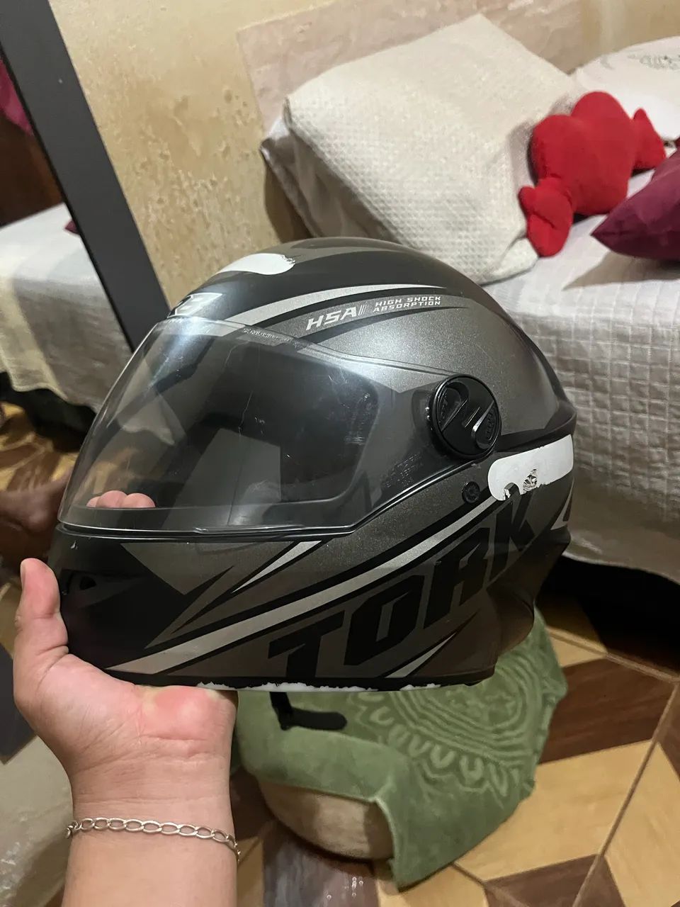 Capacete seminovo  - Foto 3