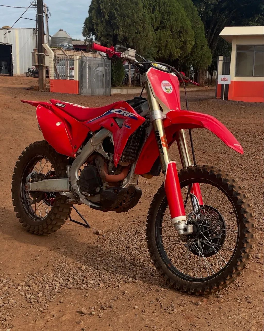 Honda crf 450f revisada 