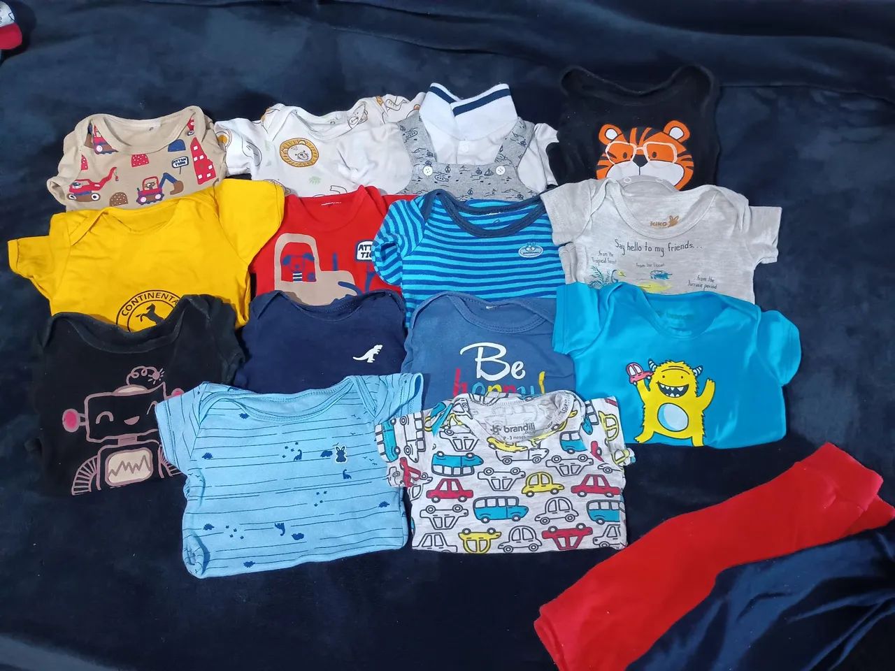 Lote roupa de bebê menino 
