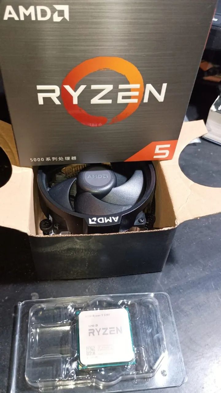 Processador Ryzen 5 5500 com cooler box - Foto 2
