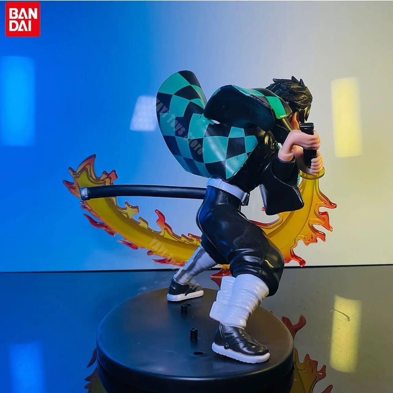 Boneco Tanjiro Miniatura Demon Slayer Kimetsu 14cm - Foto 4