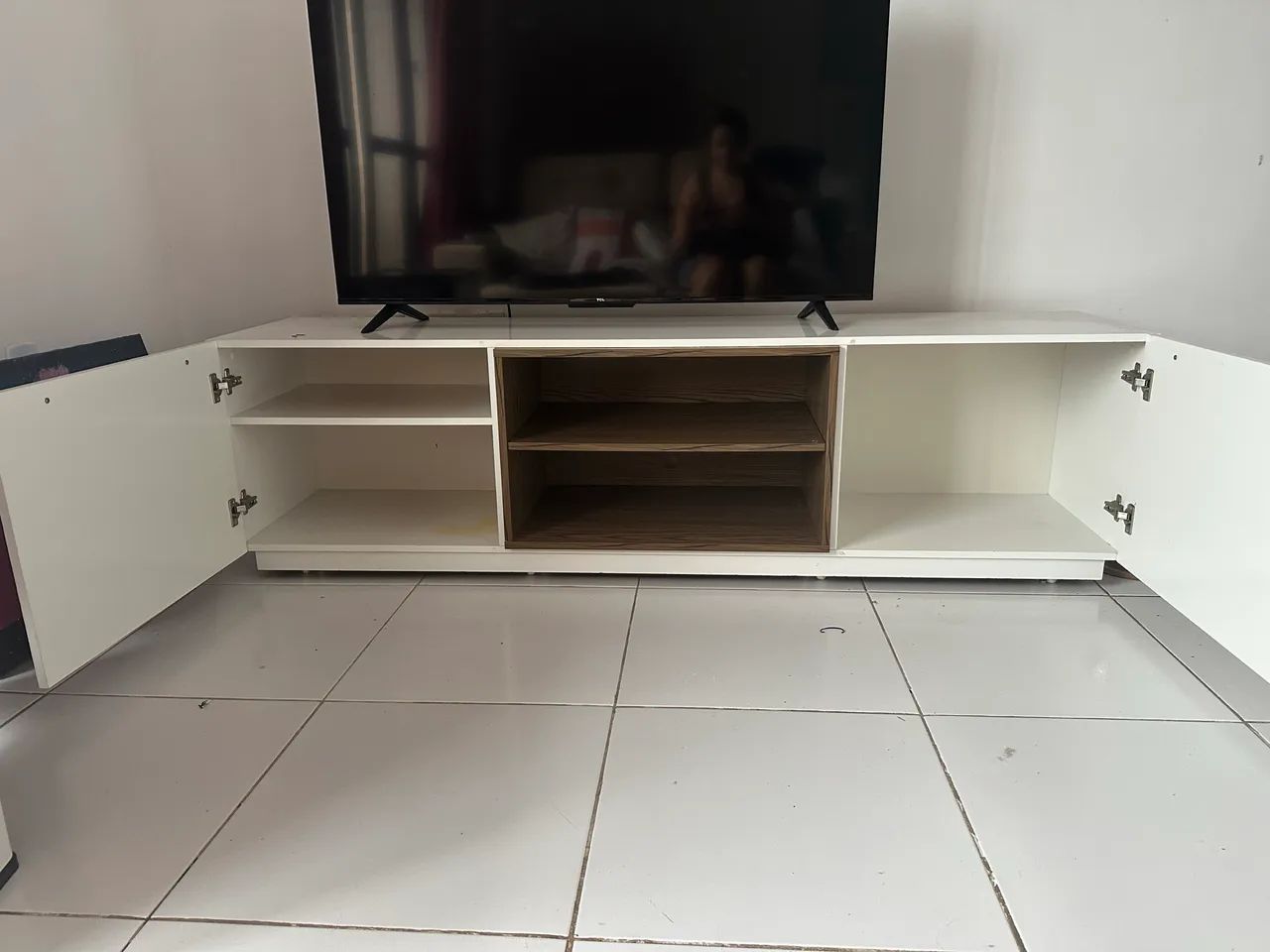 Rack para sala branco  - Foto 3