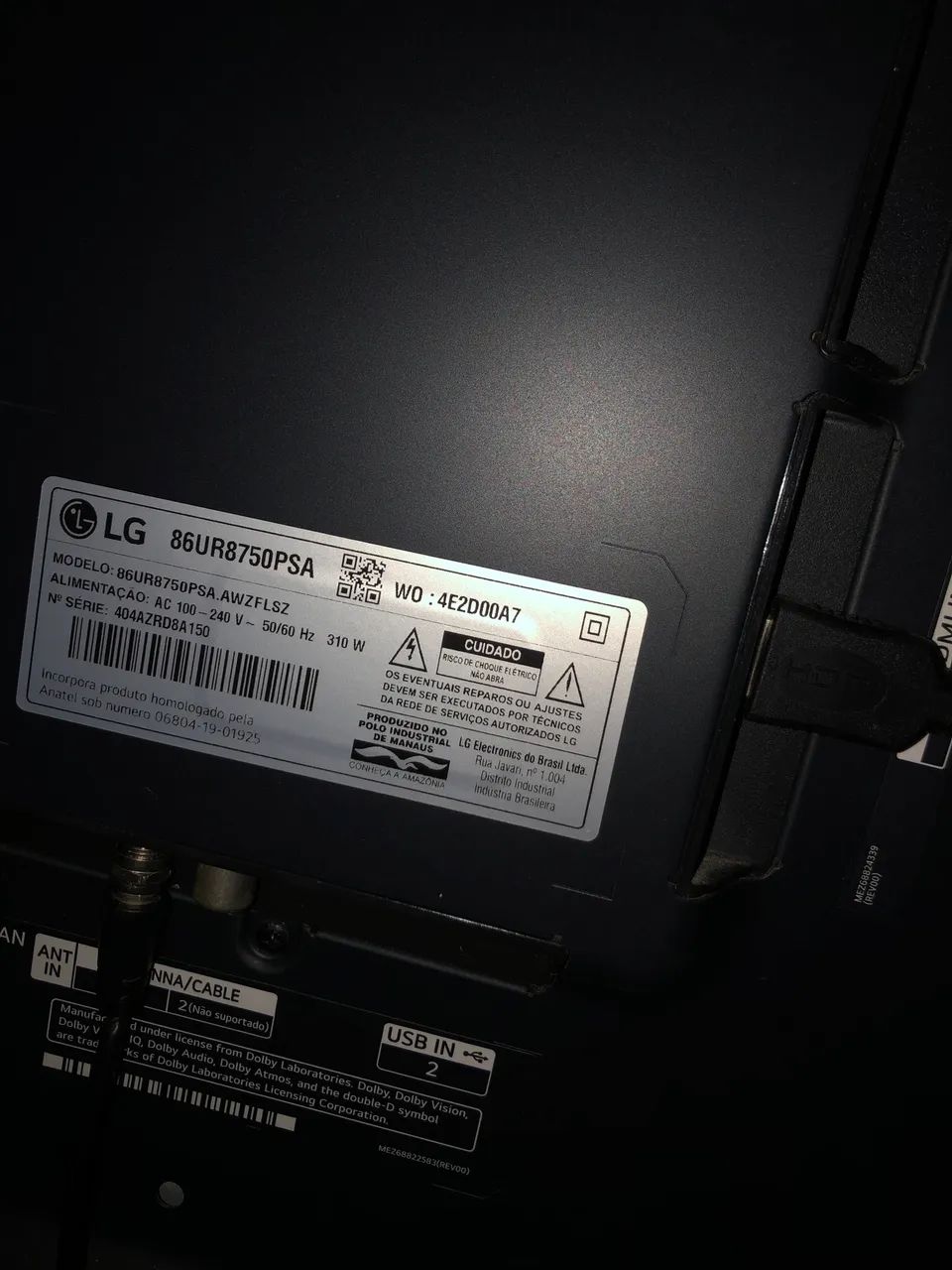 Vendo TV LG 89 polegadas com defeito  - Foto 2
