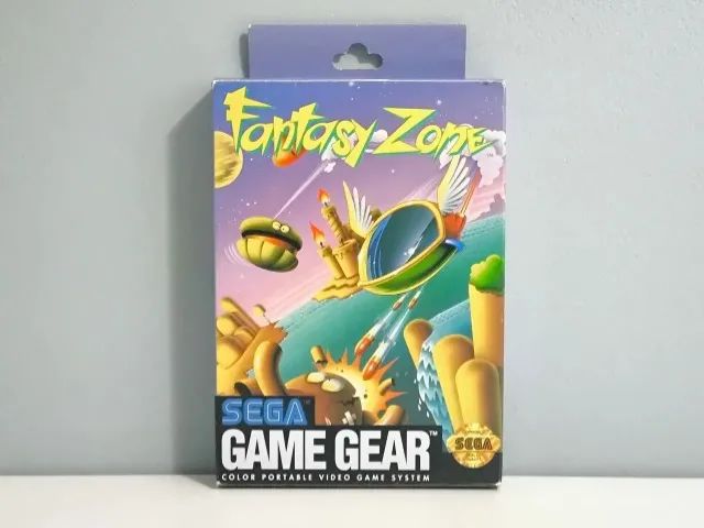 Fantasy Zone - Sega Game Gear | Completo com Caixa e Manual | Clássico SEGA