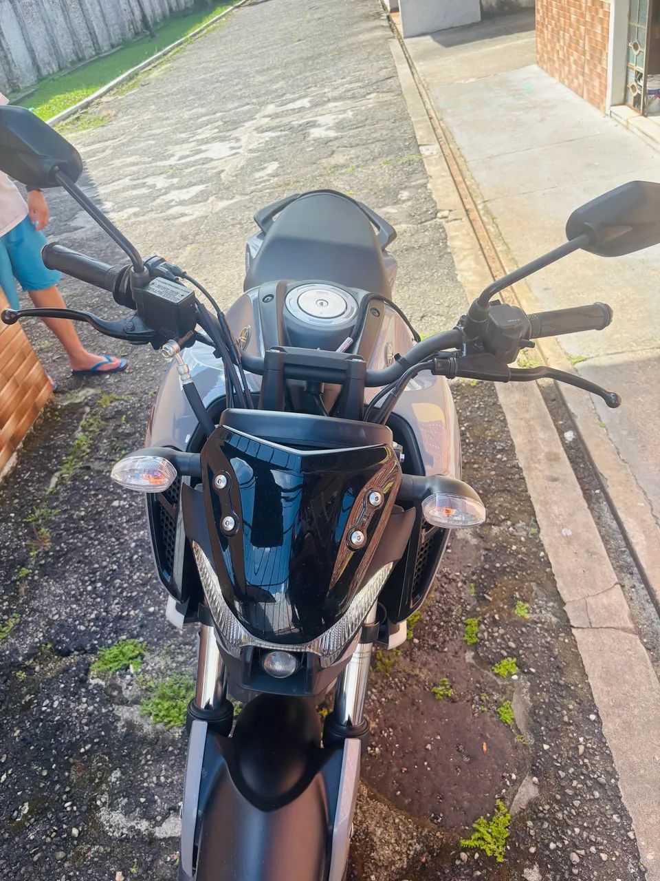 Fz15 ABS cinza - Foto 4
