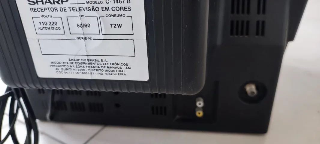 Tv Sharp 14¨ -  c1467b - Foto 4