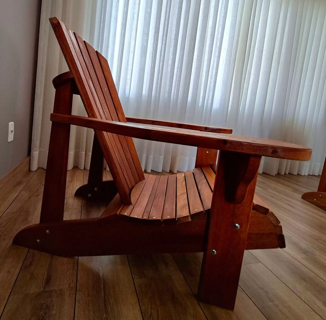 Cadeira adirondack cerejeira  - Foto 5