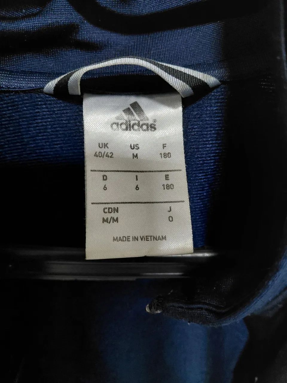 Casaco Adidas Azul Marinho Original - Foto 4