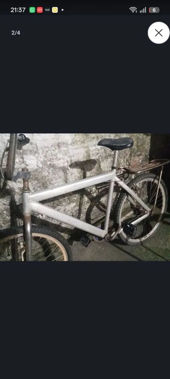 Bicicleta quadro de alumínio - Foto 3