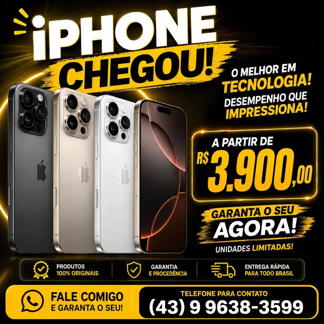 iPhone Sob encomenda 