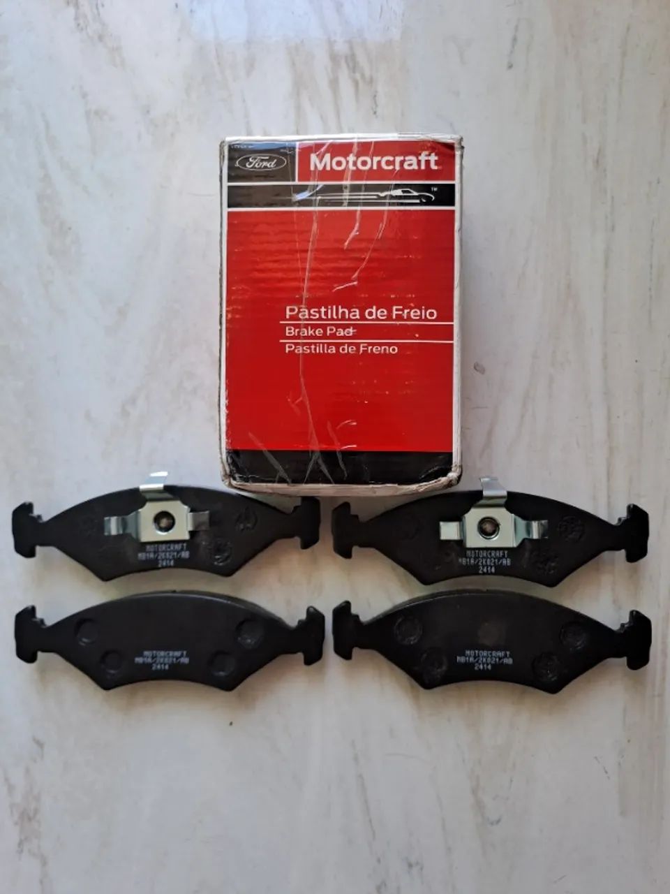 Jogo Pastilhas de Freio - Dianteira - Ford / Motorcraft
