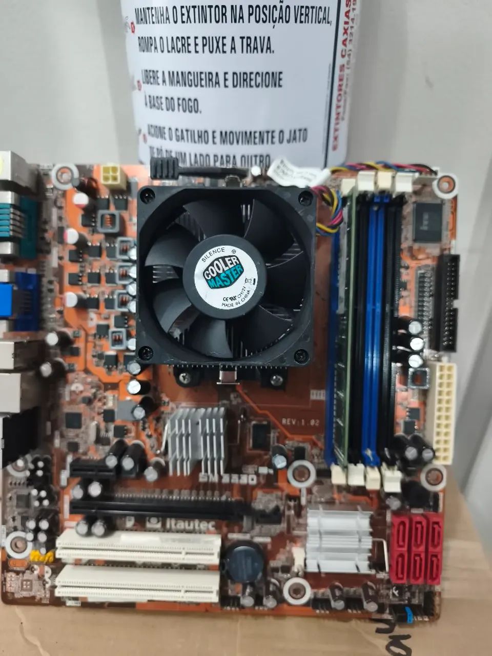 Kit Placa mãe sm3330 itautec