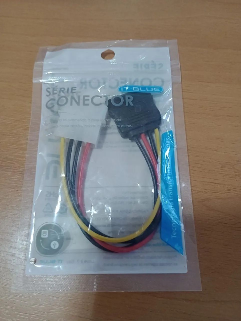 Adaptador SATA para Molex 4 Pinos - Energia para HD, SSD e Drives Entrega GRÁTIS - Foto 3